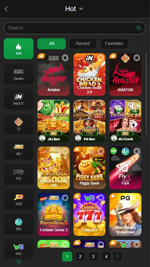 P88 App entertainment hub featuring game lobby, popular titles, and quick access menu for Pakistani players.