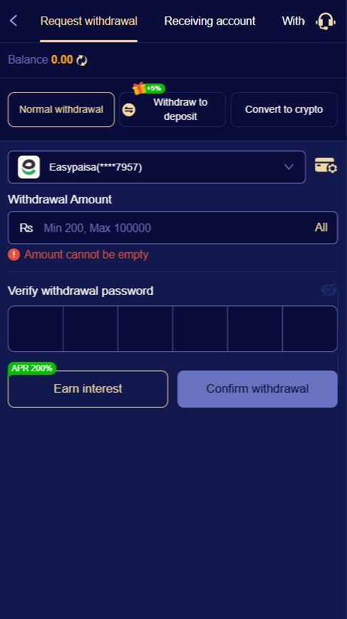 RS778 Game successful withdrawal transaction screenshot showing payment proof to mobile wallet