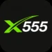 X555 Game APK official logo and banner showing real money earning mobile games